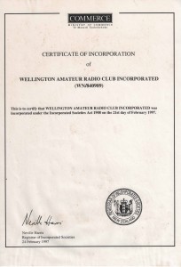 Certificate of Incorporation